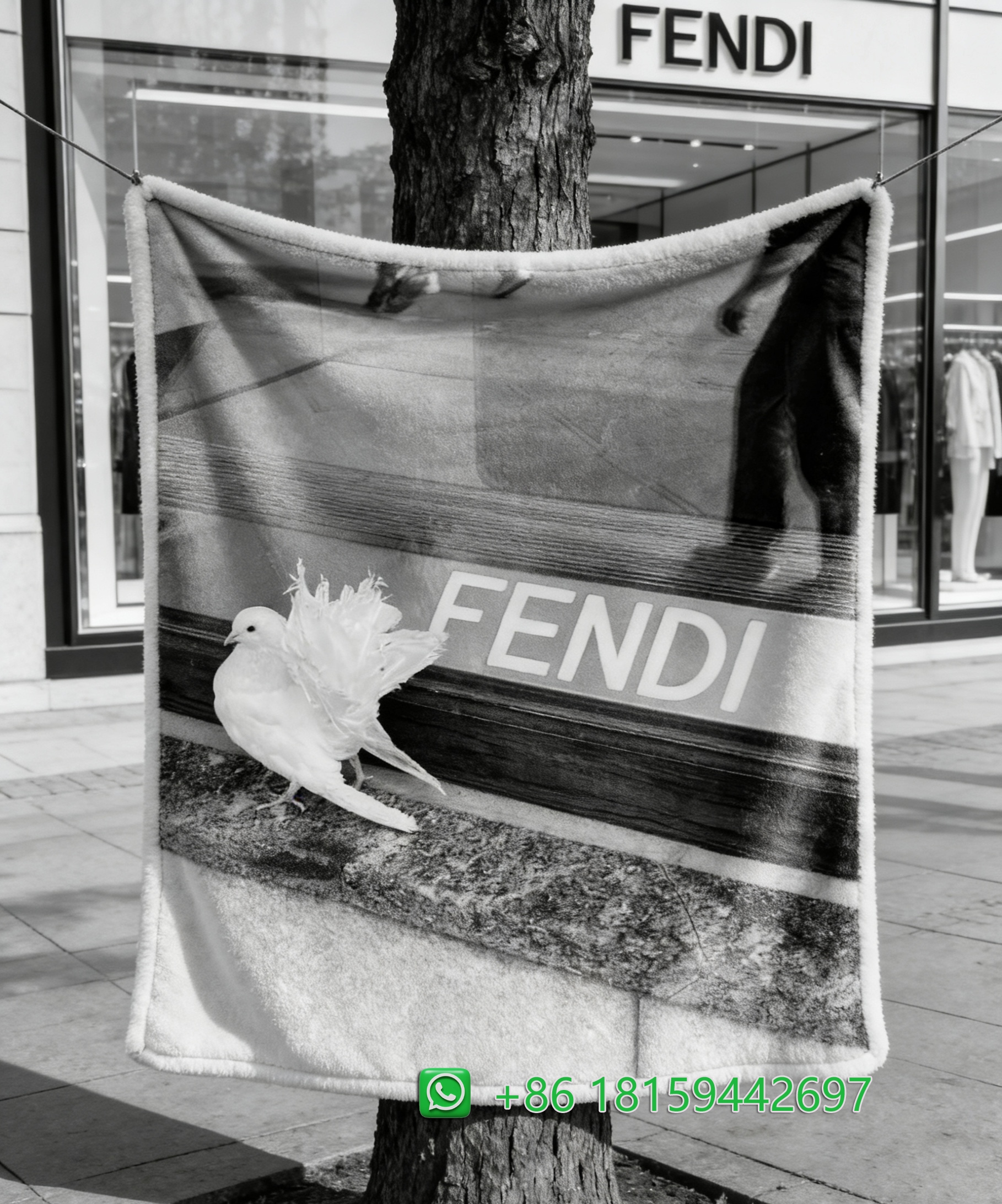 Fendi Throw Blankets